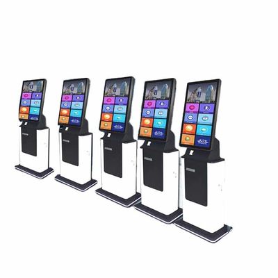 Système de position d'ordre d'individu de scanner d'écran tactile de kiosque de commande d'individu de 23 pouces