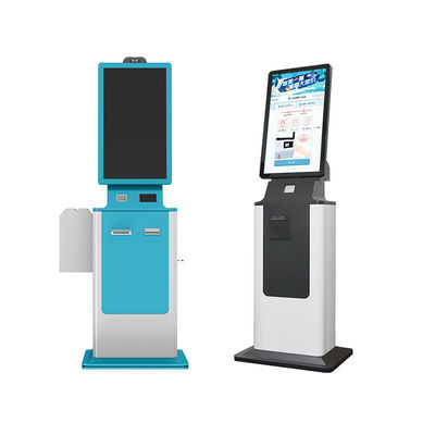 Le visiteur rapide d'hôtel de kiosque de salaire de réponse de contact multi vérifient dans la machine de service d'individu de kiosque